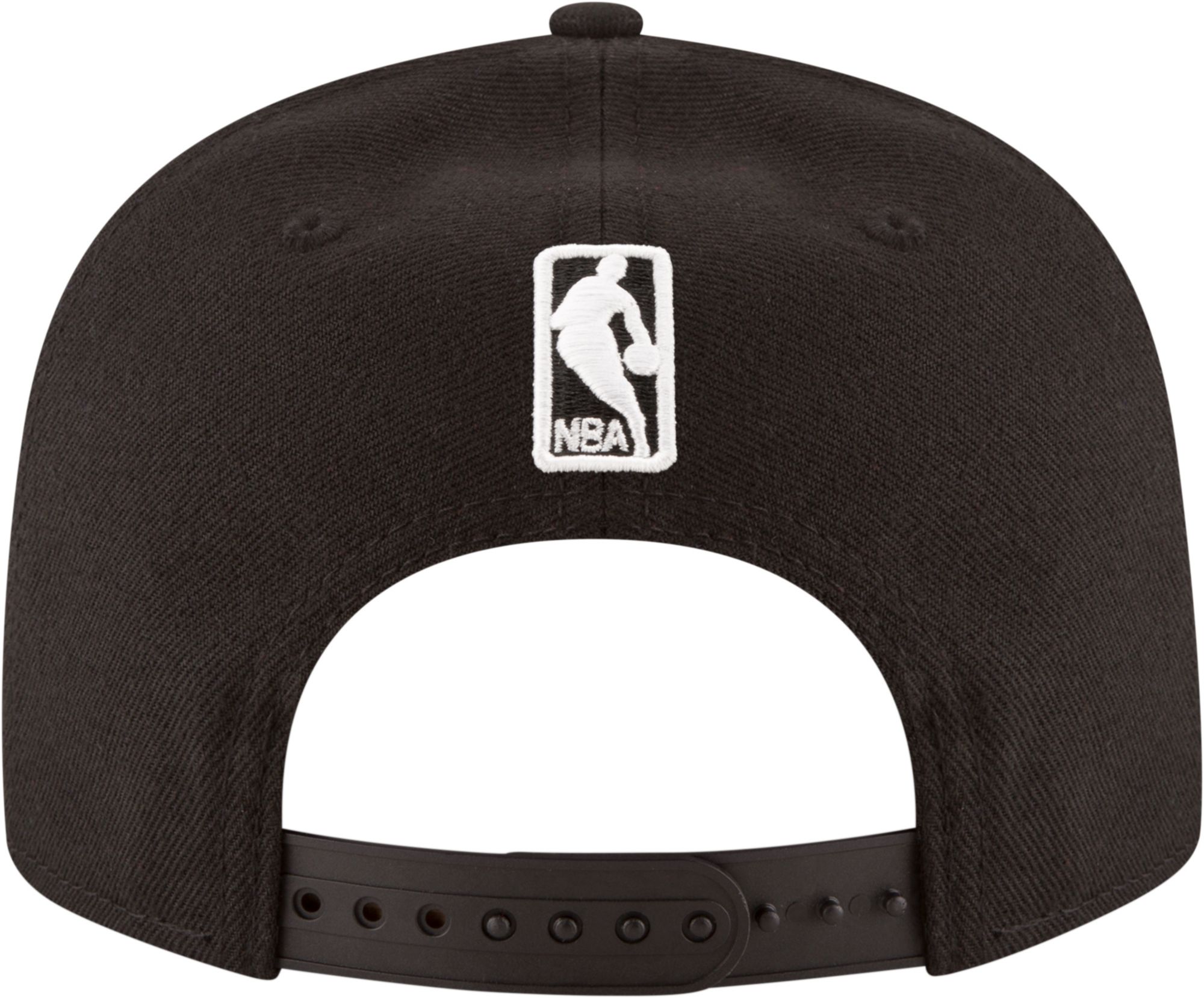 New Era Men's San Antonio Spurs 9Fifty Black Logo Adjustable Snapback Hat product image