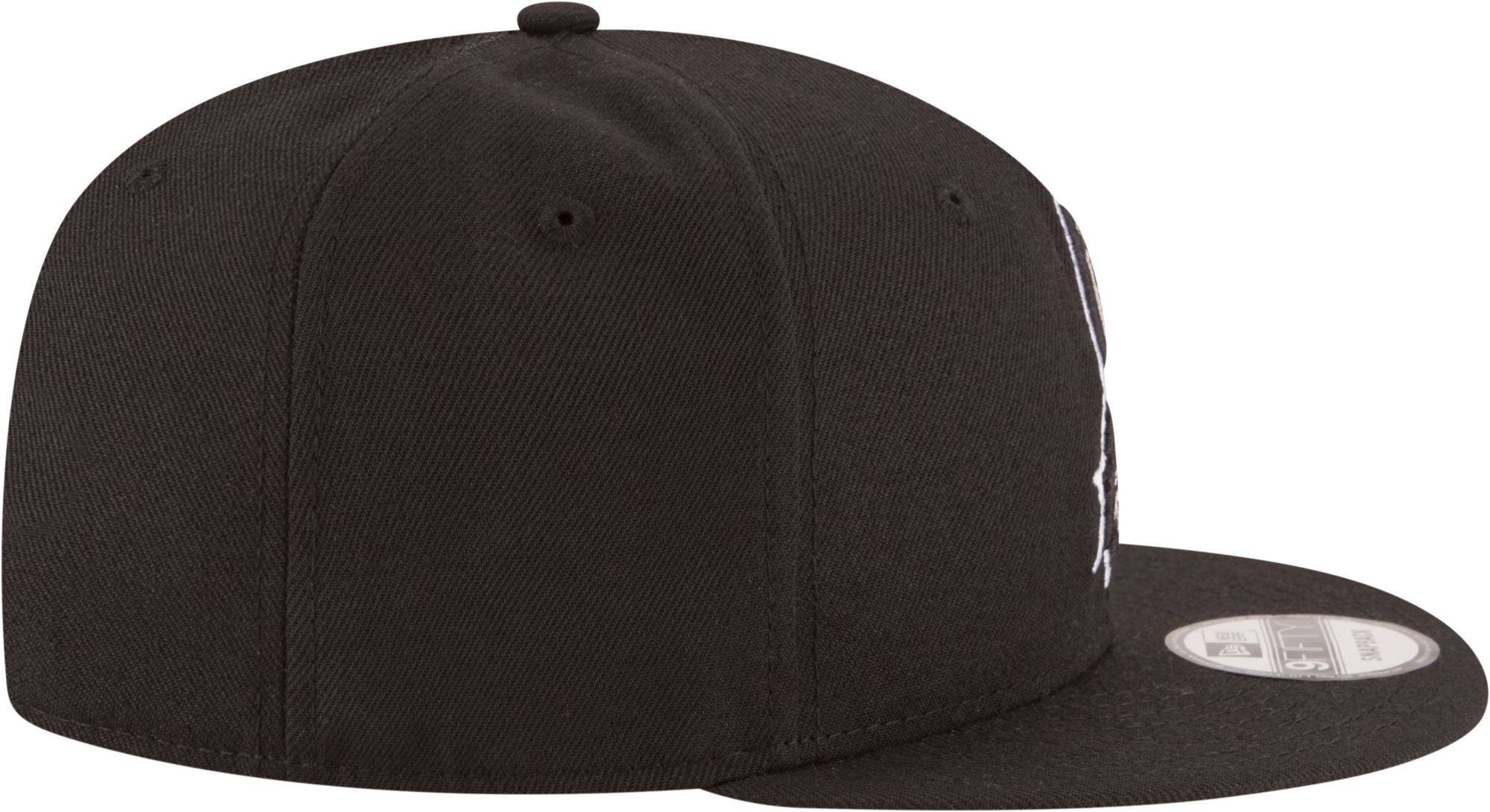 New Era Men's San Antonio Spurs 9Fifty Black Logo Adjustable Snapback Hat product image