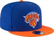 New Era Men's New York Knicks Blue 9Fifty Adjustable Hat product image
