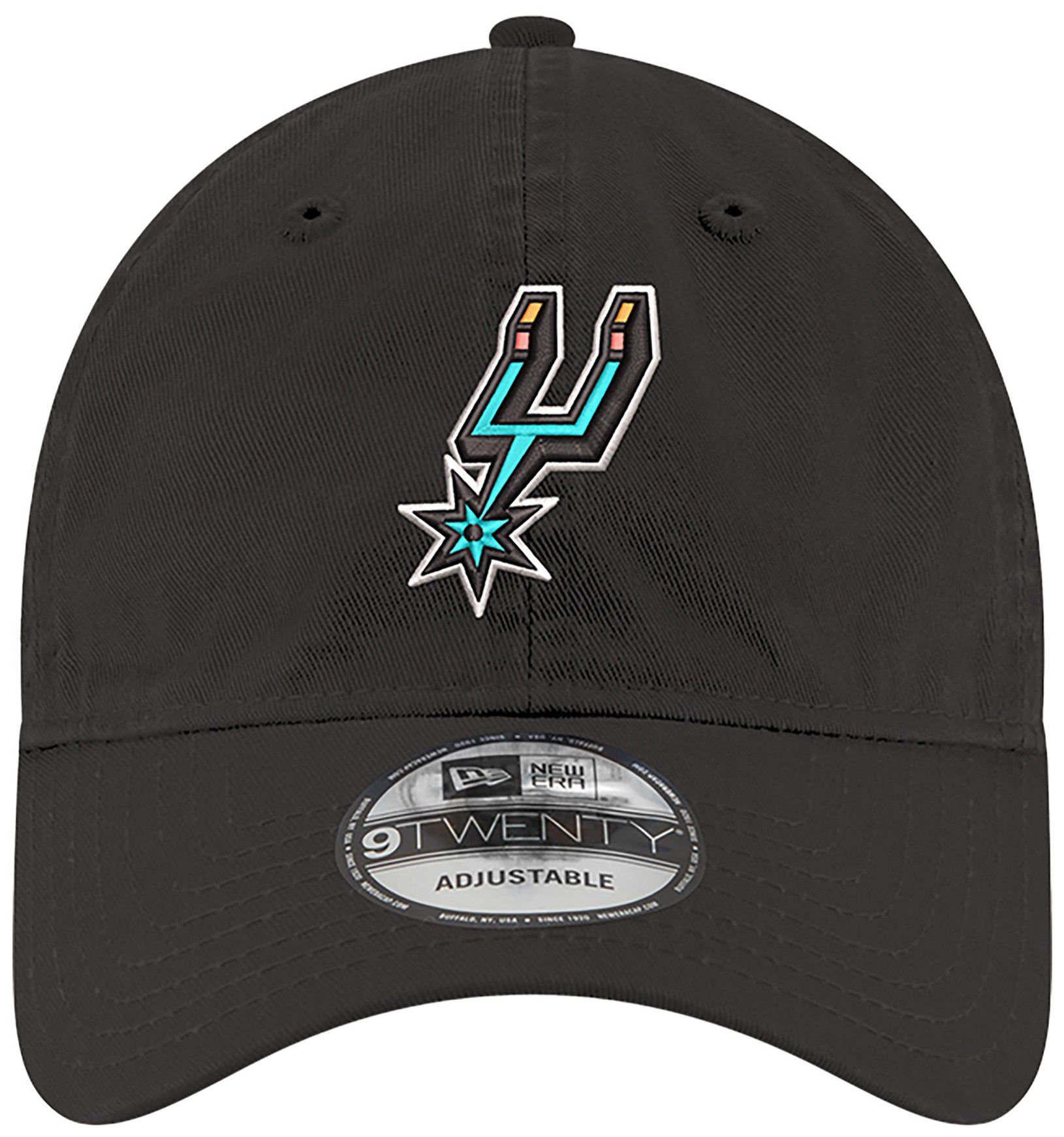 New Era Adult San Antonio Spurs Black City Series 9Twenty Adjustable Hat product image