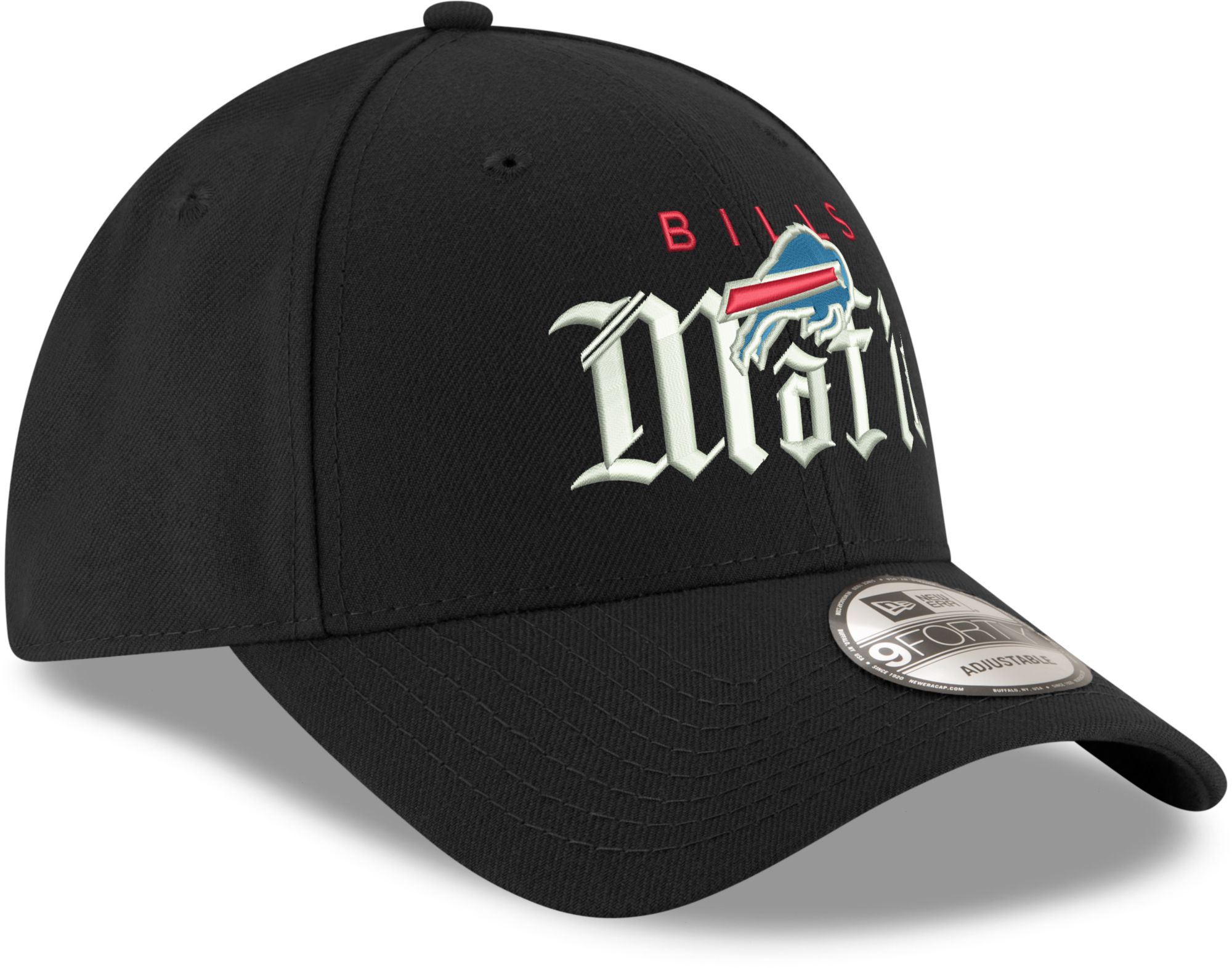 New Era Men's Buffalo Bills Mafia 9Forty Adjustable Black Hat product image