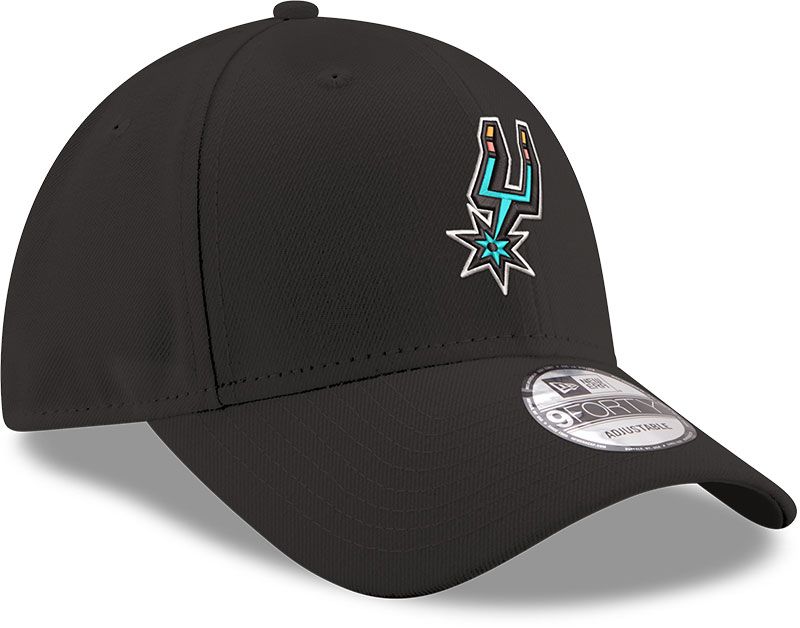 New Era Adult San Antonio Spurs Black City Series 9Forty Ajustable Hat product image