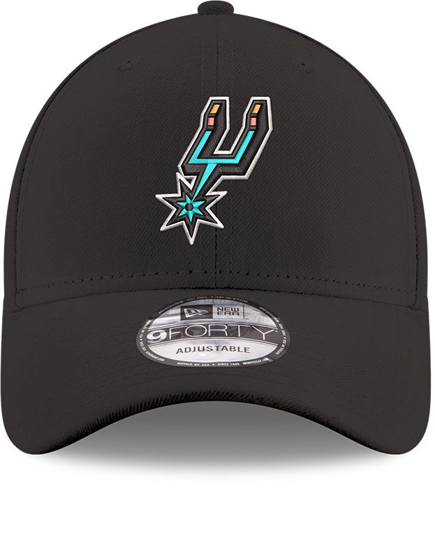 New Era Adult San Antonio Spurs Black City Series 9Forty Ajustable Hat product image