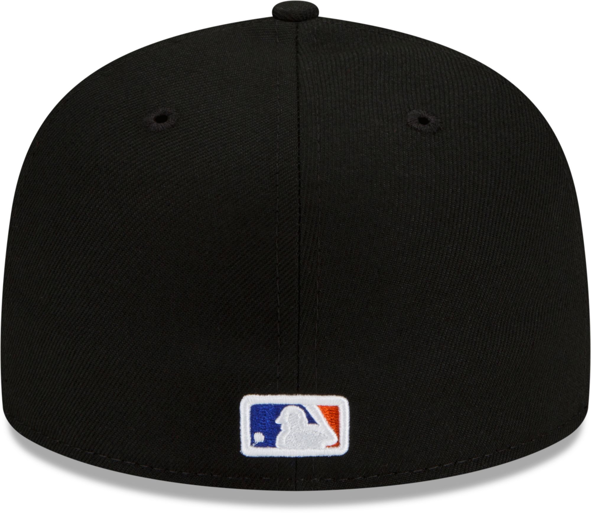 New Era Men's York Mets Black Authentic Collection 59Fifty Fitted Hat