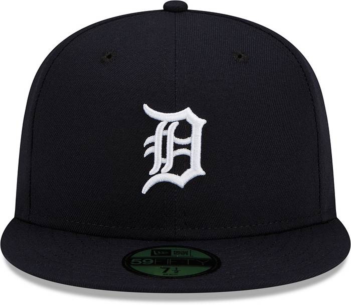 New Era Men's Detroit Tigers 59FIFTY Authentic Collection Home Fitted Hat - Navy - 7 5/8 - Each