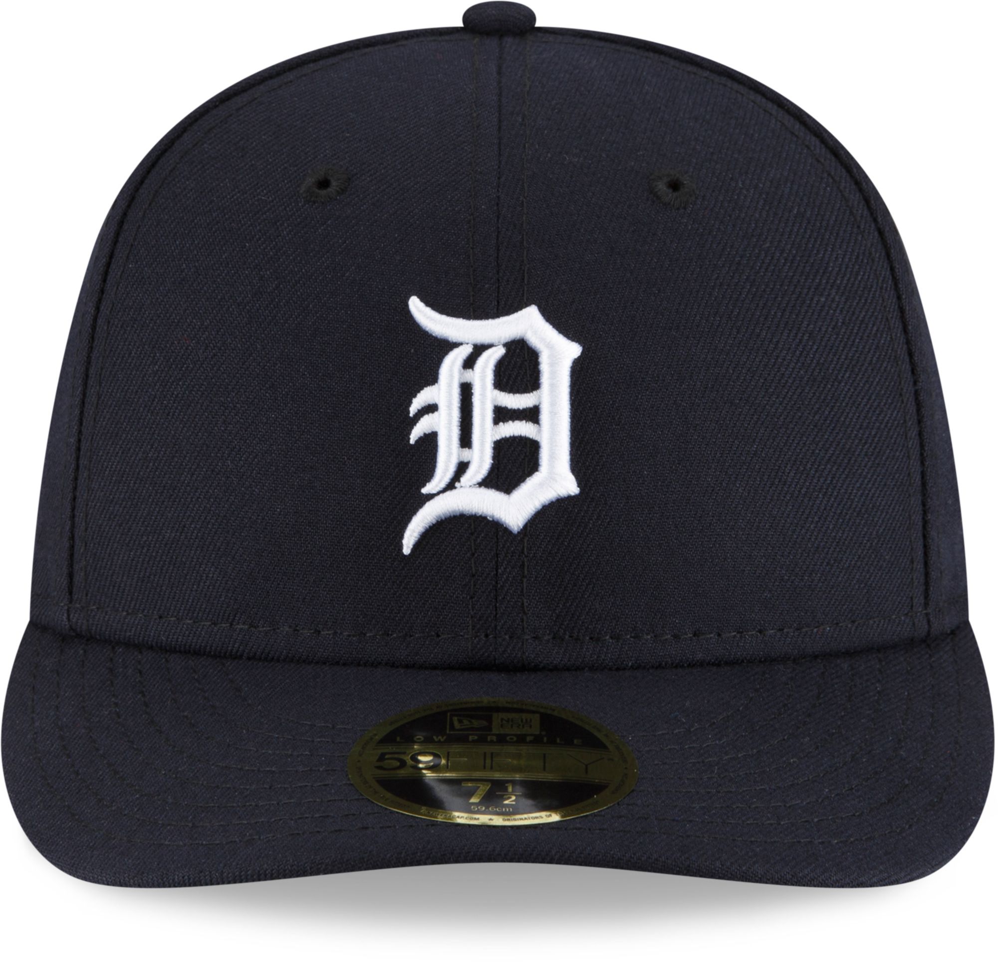 New Era Men's Detroit Tigers Navy 59Fifty Authentic Collection Home Fitted Hat