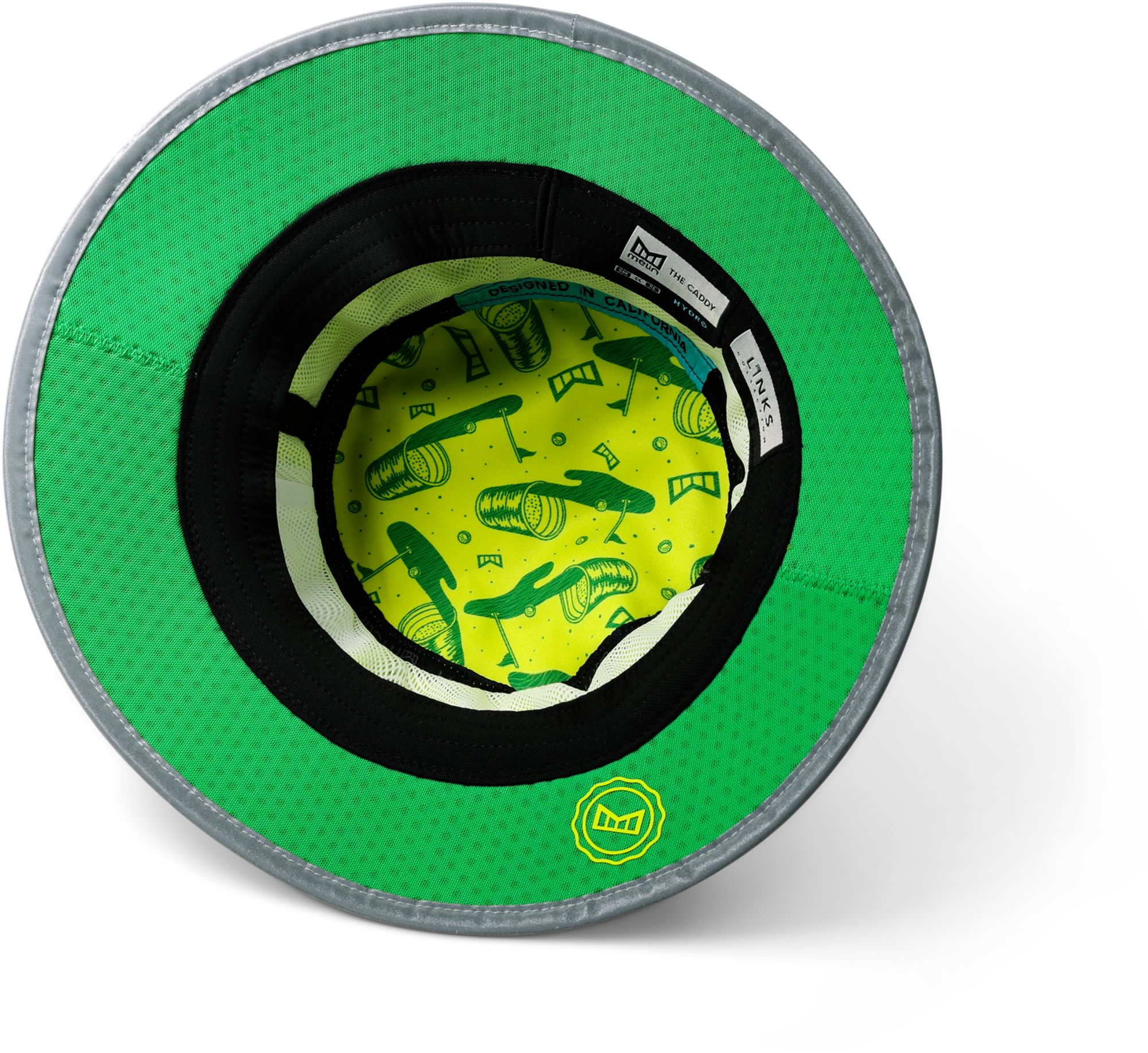 melin Adult Links Trashed Caddy HYDRO Performance Bucket Hat product image