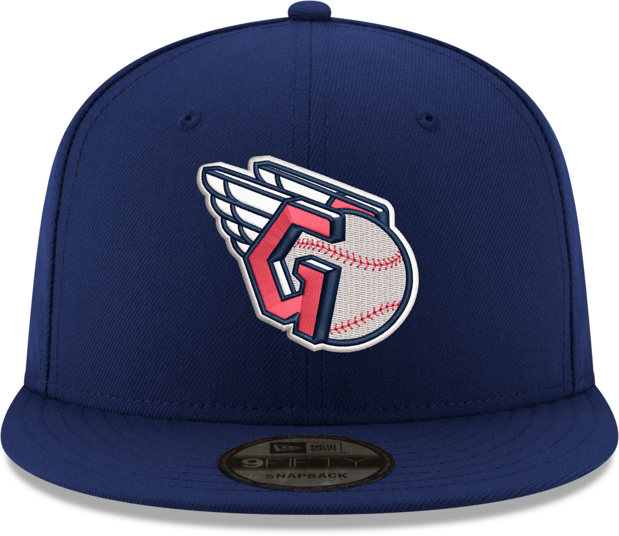 New Era Men's Cleveland Guardians Navy 9Fifty Logo Adjustable Hat product image