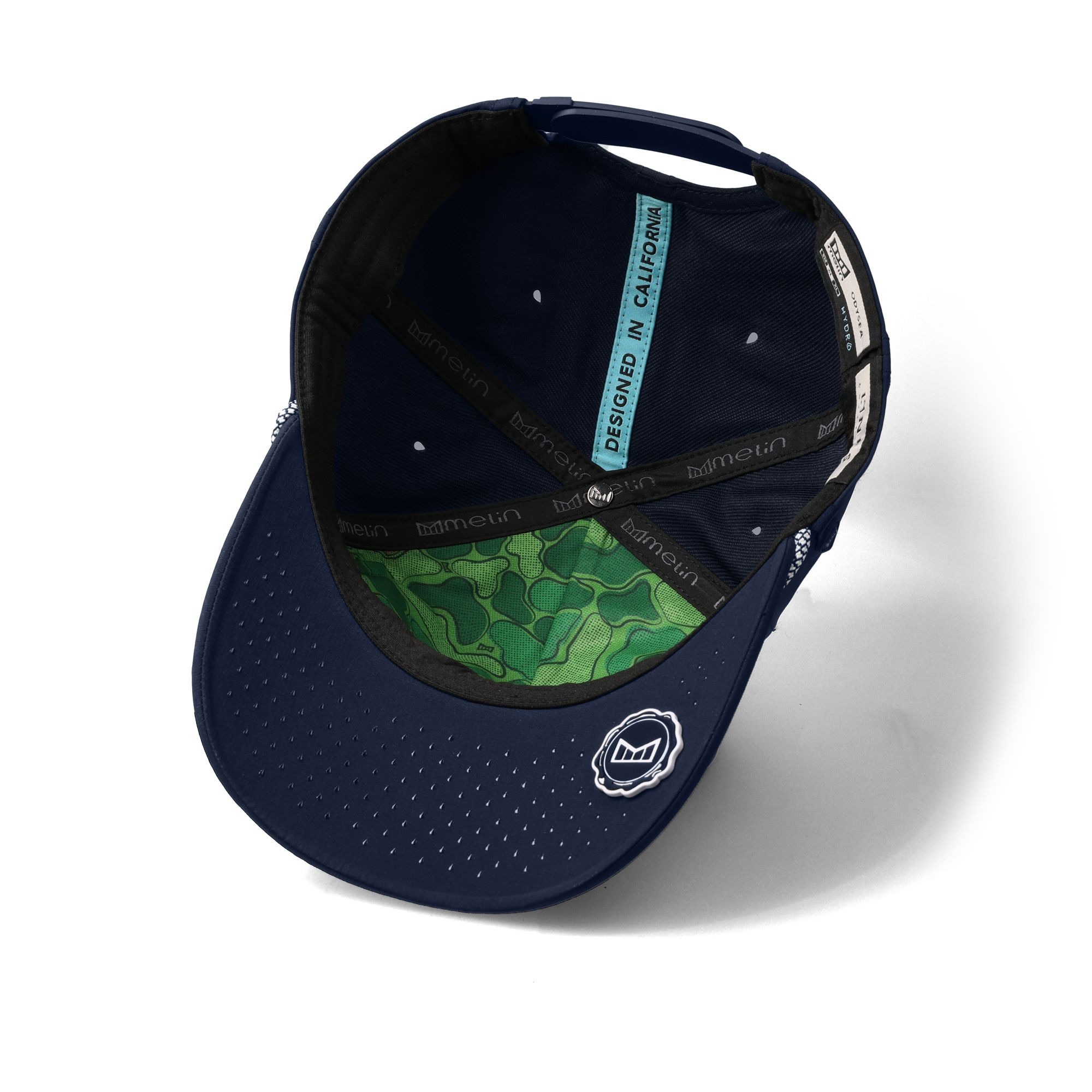 melin Odysea Rope Links Hydro Performance Snapback Hat product image