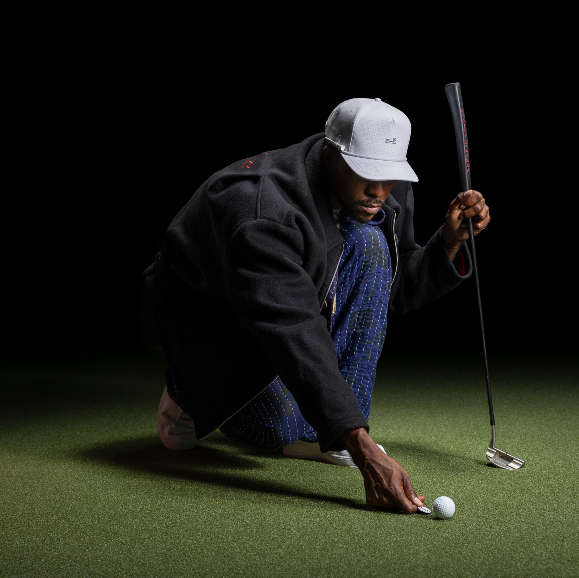 melin Odysea Rope Links Hydro Performance Snapback Hat product image