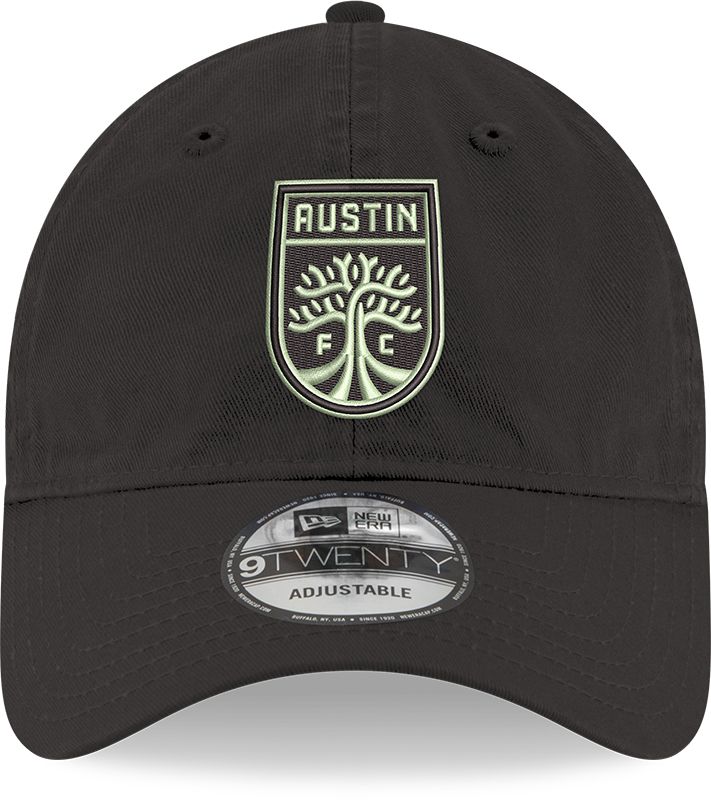 New Era Austin FC '22 9Twenty Jersey Hook Black Adjustable Hat product image