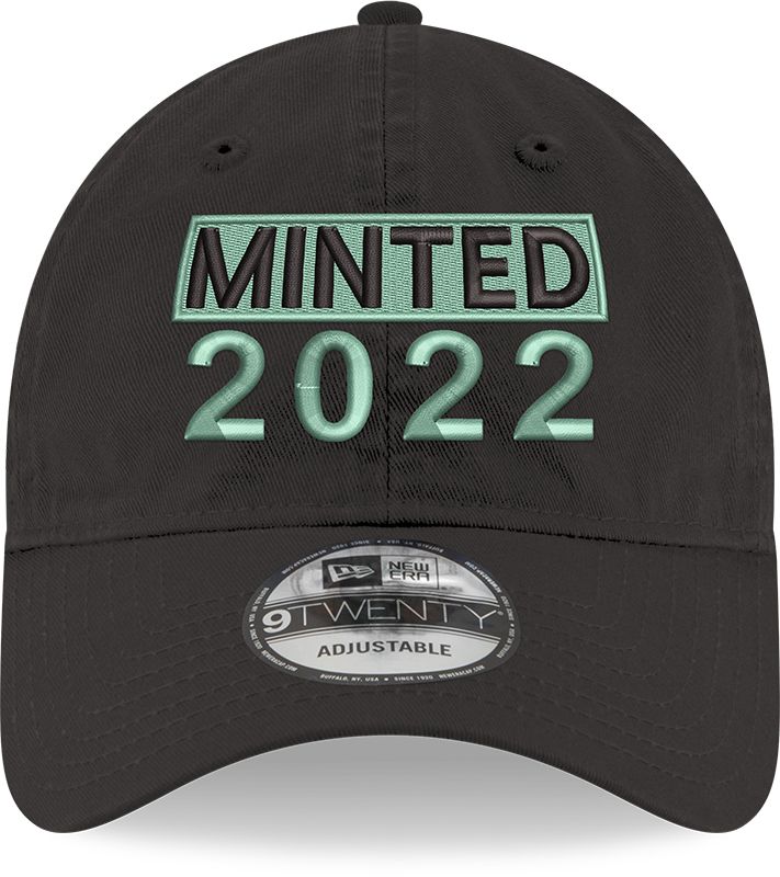 New Era Charlotte FC '22 9Twenty Jersey Hook Black Adjustable Hat product image