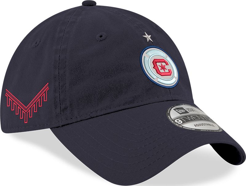 New Era Chicago Fire '22 9Twenty Jersey Hook Blue Adjustable Hat product image