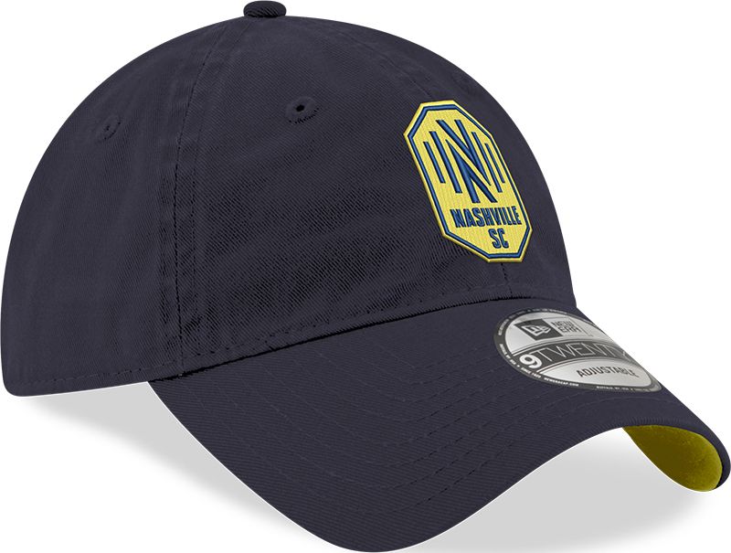 New Era Nashville SC '22 9Twenty Jersey Hook Navy Adjustable Hat product image