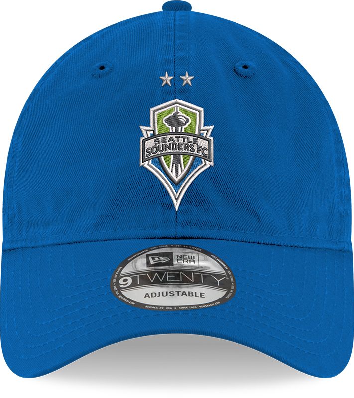 New Era Seattle Sounders '22 9Twenty Jersey Hook Blue/Green/Blue Adjustable Hat product image