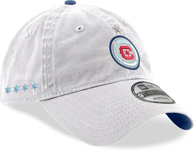 New Era Chicago Fire '22 9Twenty Jersey Hook White Adjustable Hat product image