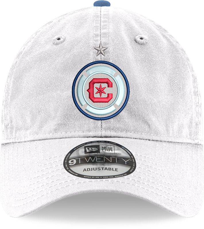 New Era Chicago Fire '22 9Twenty Jersey Hook White Adjustable Hat product image