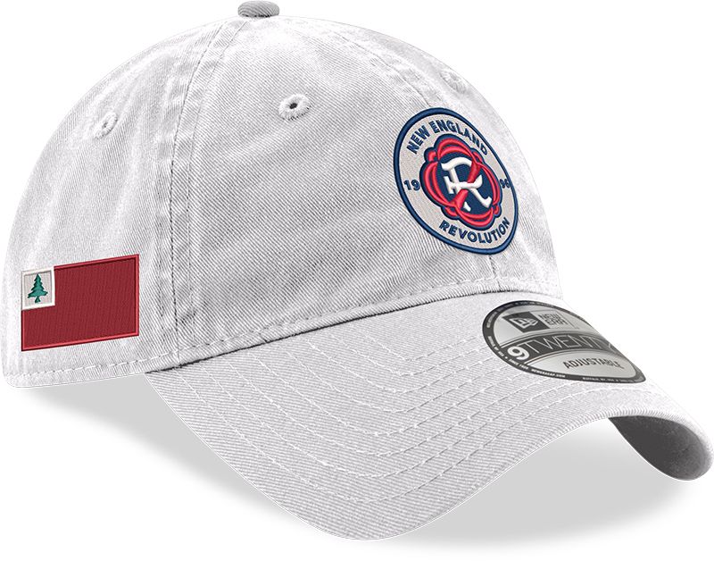 New Era New England Revolution '22 9Twenty Jersey Hook White Adjustable Hat product image