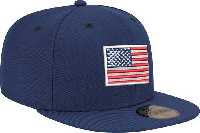 New Era USA Flag Navy 59FIFTY Fitted 7 1/4