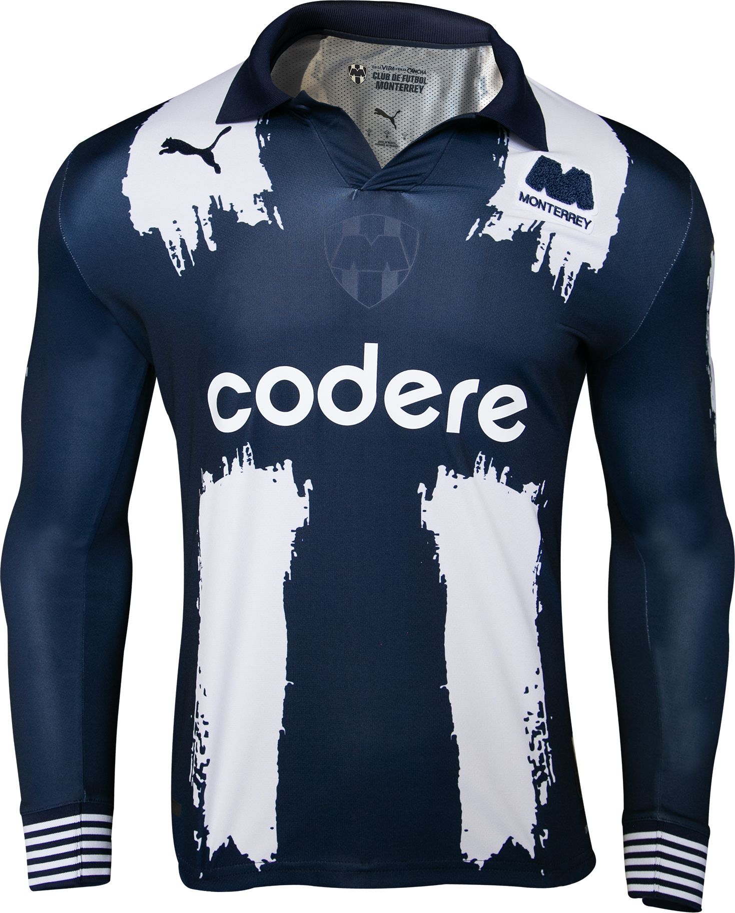 PUMA Adult CF Monterrey 2025 Special Edition Navy Long Sleeve Replica Jersey product image