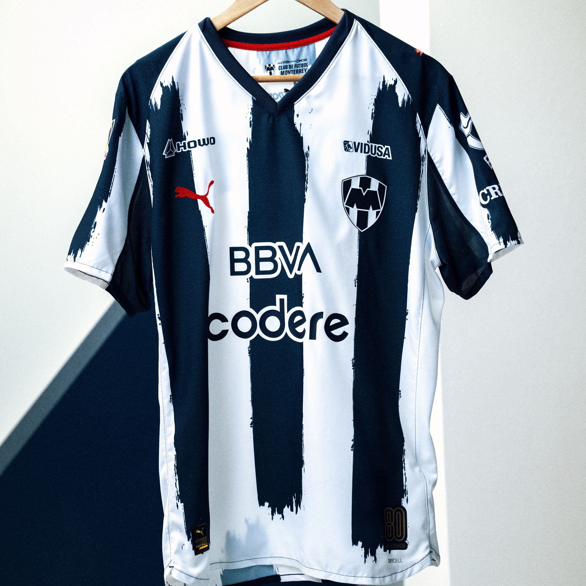 PUMA Adult CF Monterrey 2025-26 Navy Home Authentic Jersey product image