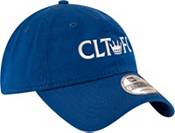 New Era Charlotte FC 9Twenty Wordmark Blue Adjustable Hat product image