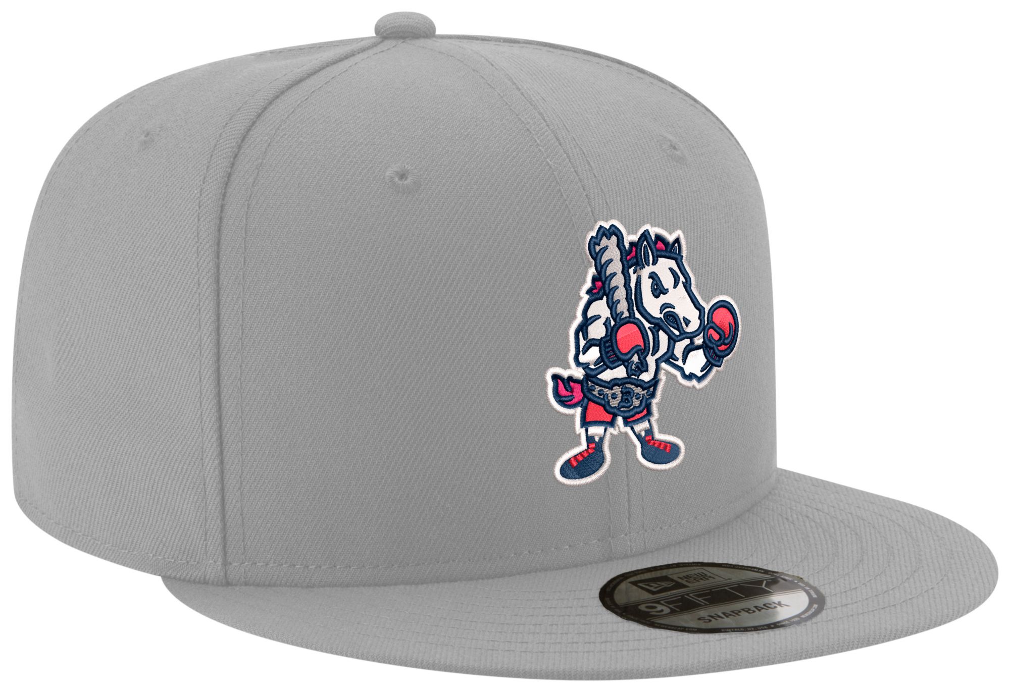 New Era Adult Binghamton Rumble Ponies Grey Alternate 9Fifty Hat product image
