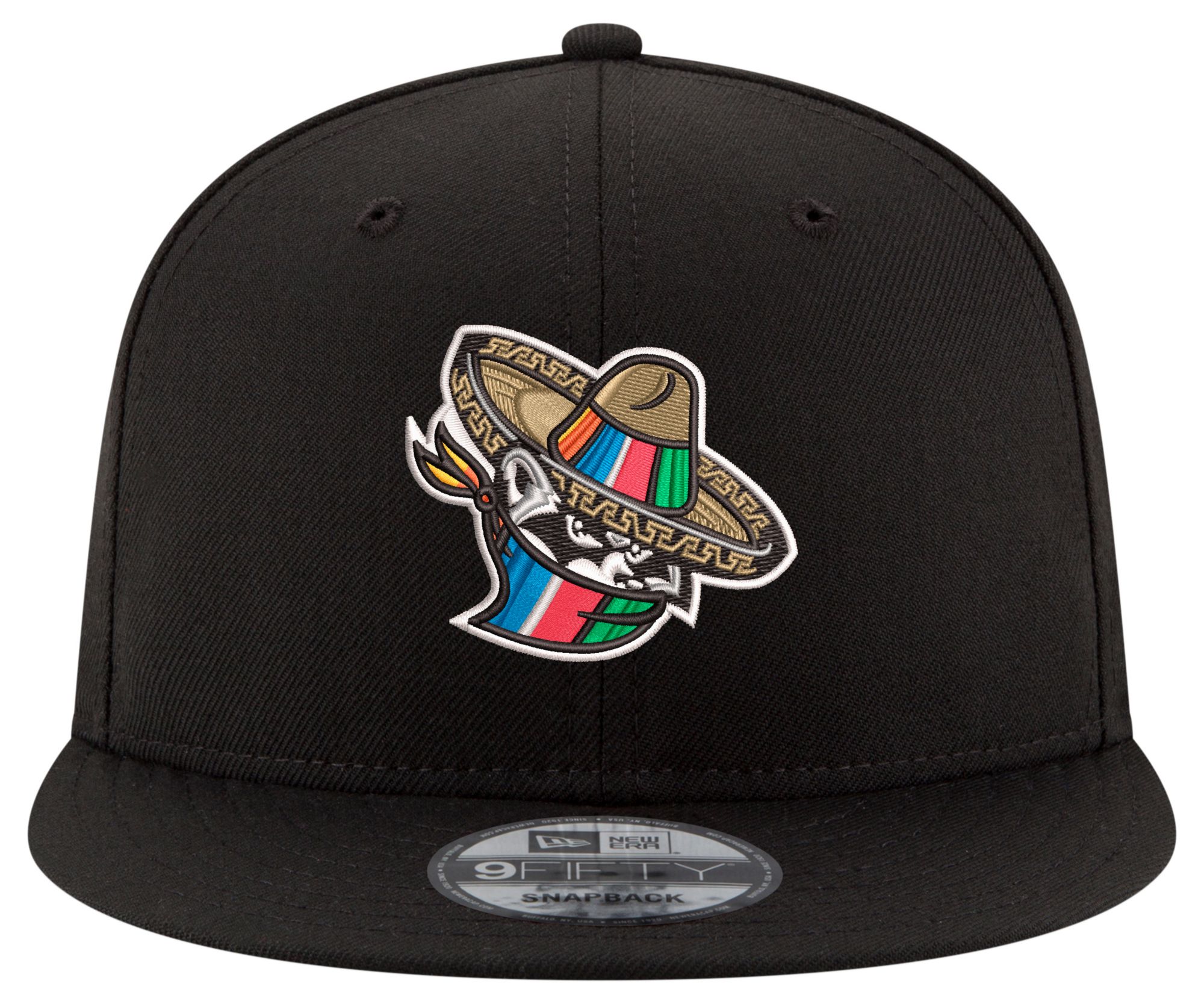 New Era Adult Quad Cities River Bandits Black Copa 9Fifty Hat product image