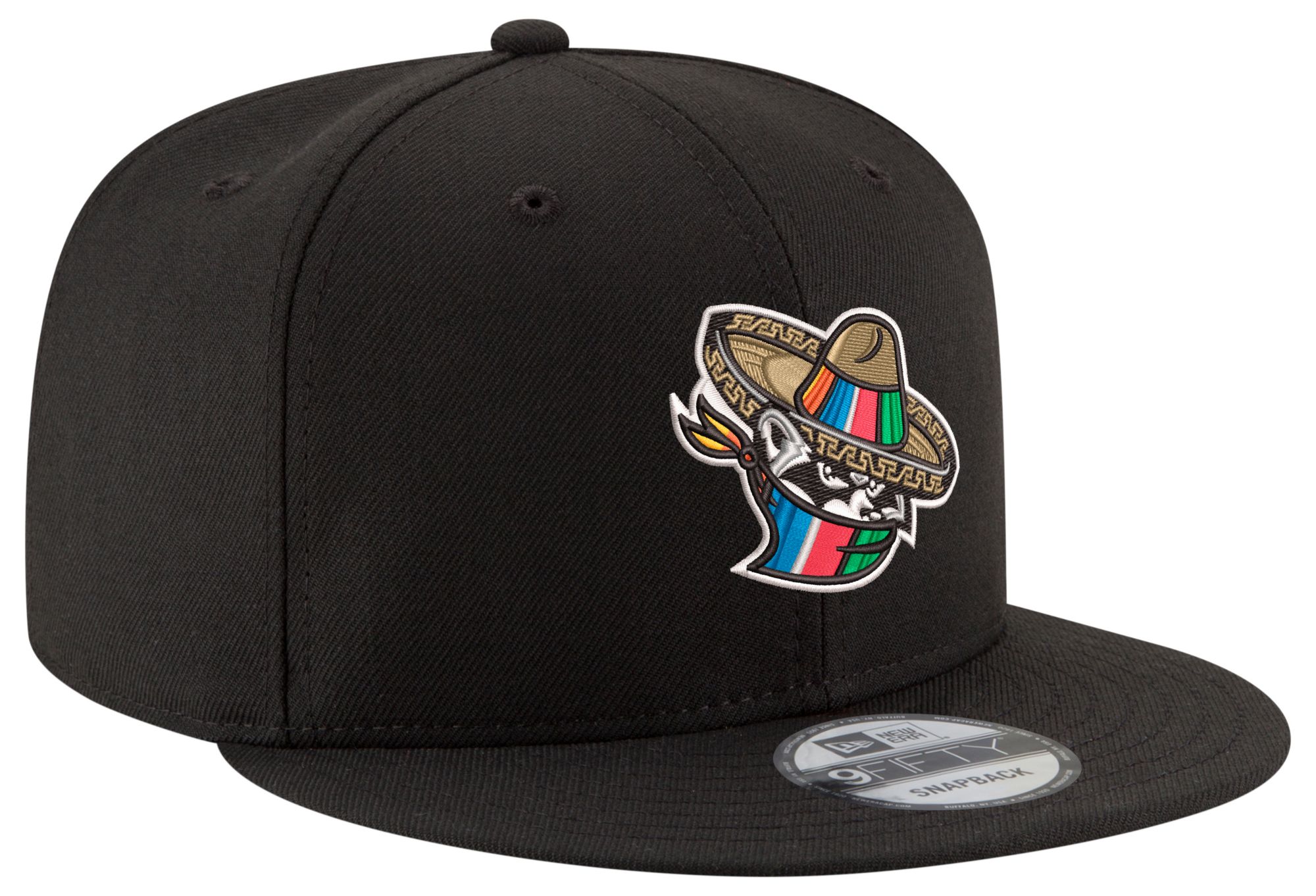 New Era Adult Quad Cities River Bandits Black Copa 9Fifty Hat product image