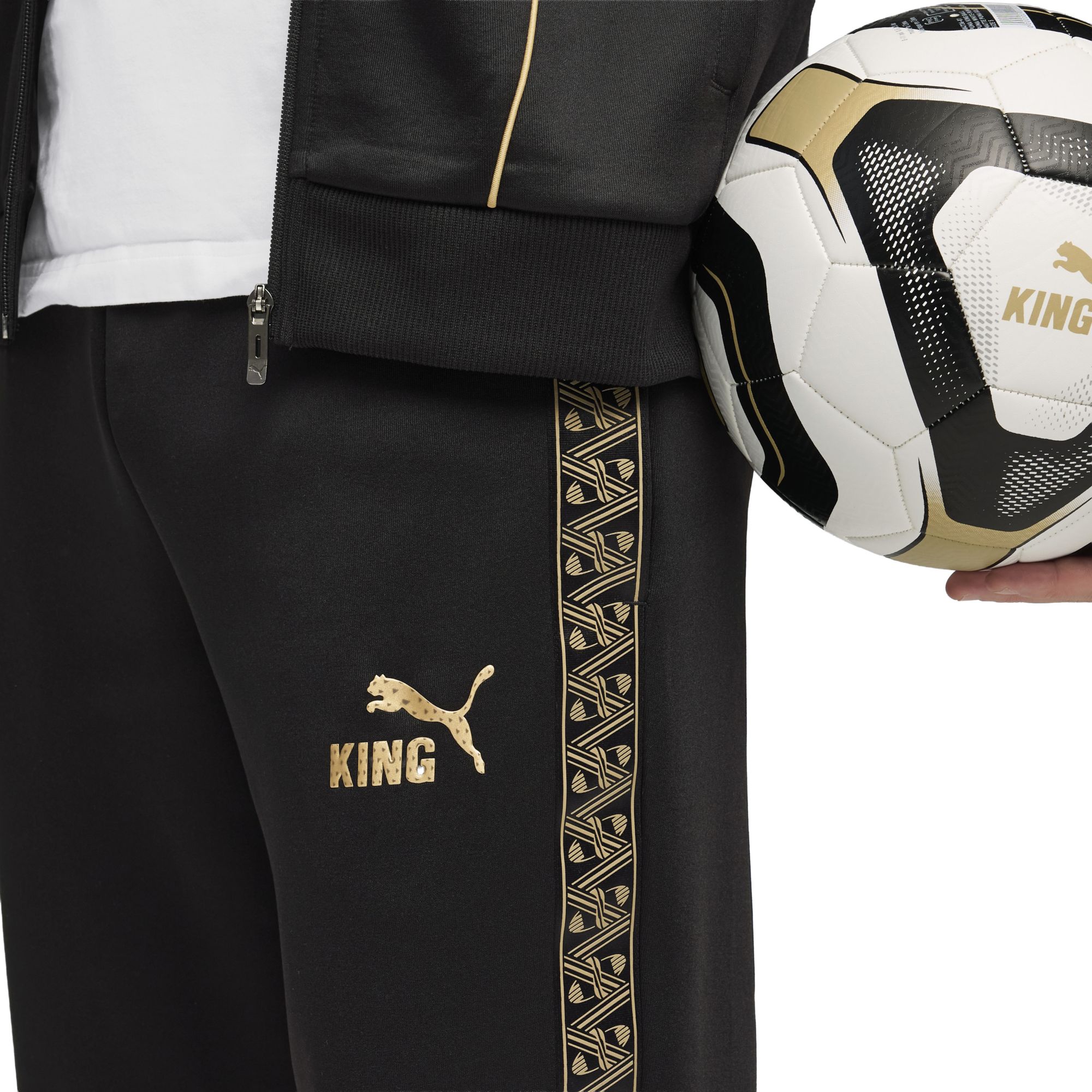 PUMA Men's Portugal Black Pre-Match Pants product image