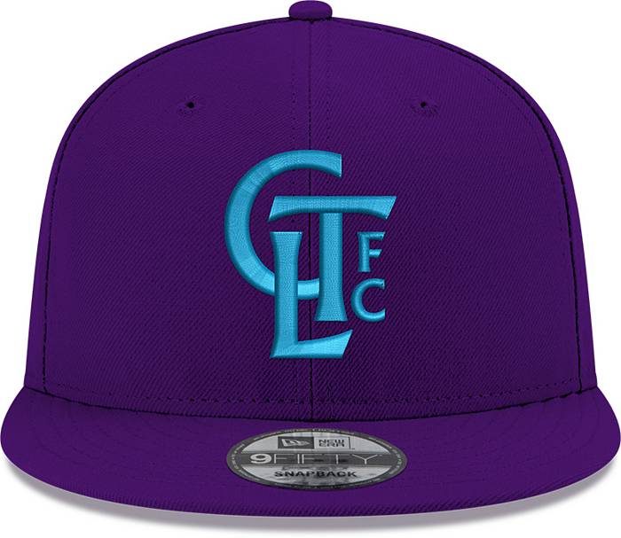 Men's New Era Black Charlotte FC Pride 9TWENTY Adjustable Hat
