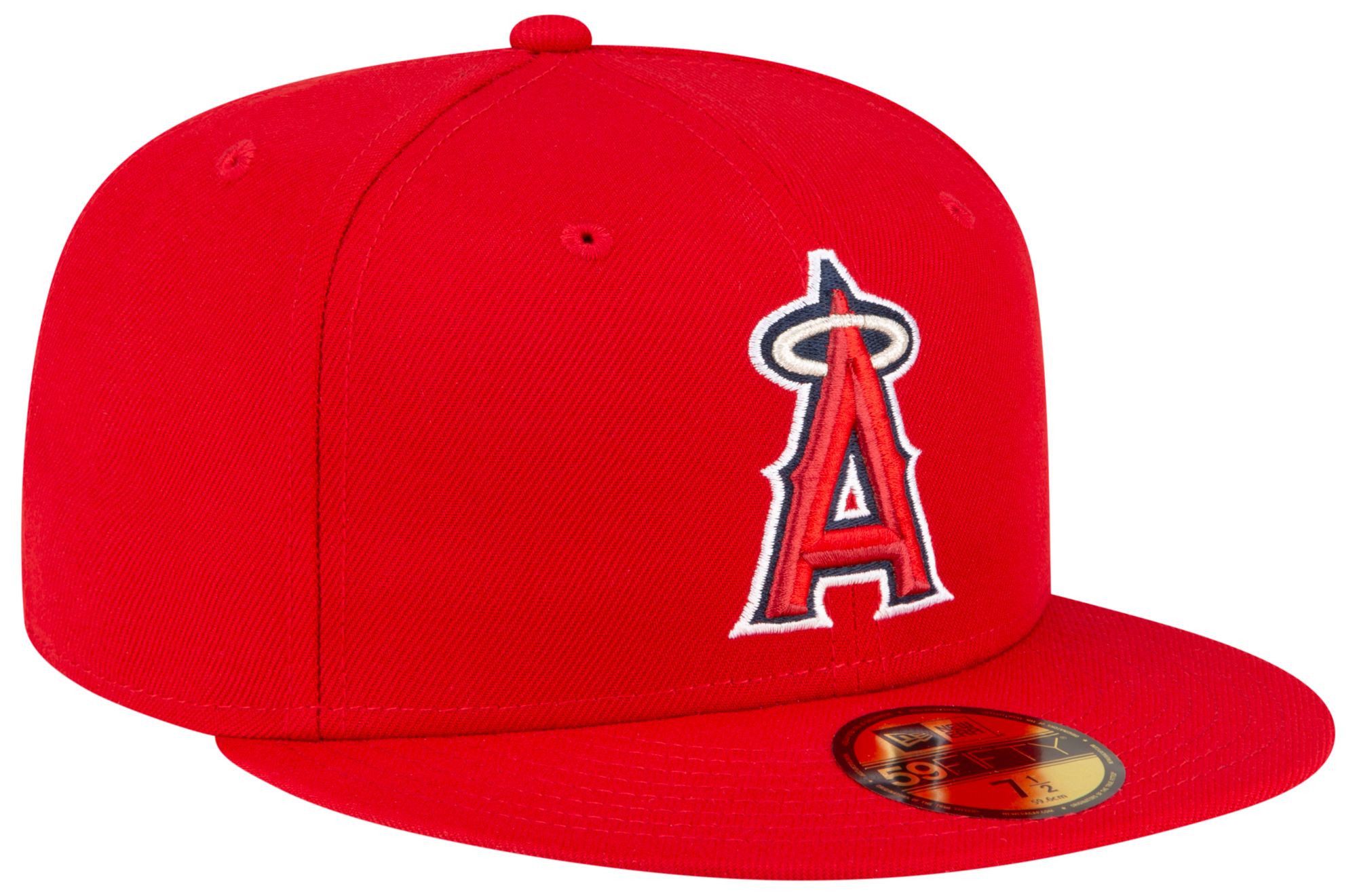 New Era Adult Los Angeles Angels Red 59Fifty Fitted Hat product image