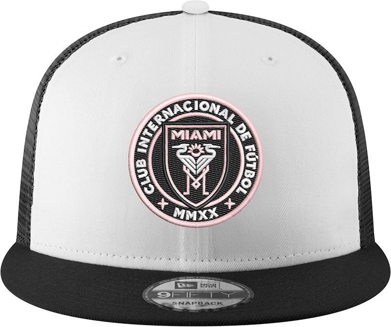 New Era Inter Miami CF 2023 Logo Adjustable Trucker Hat