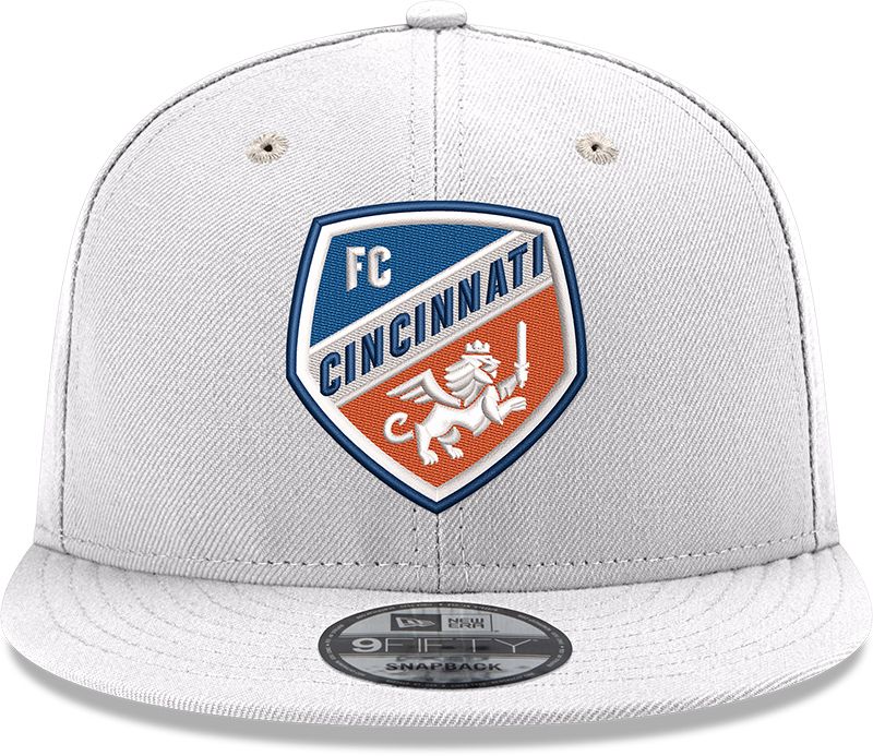 New Era Adult FC Cincinnati 9Fifty 2024 Jersey Hook Away Adjustable Hat product image