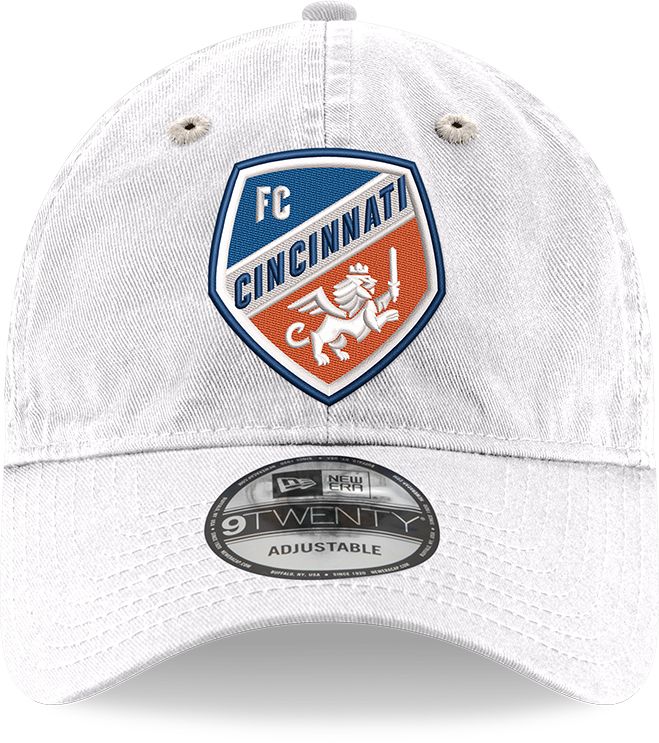 New Era Adult FC Cincinnati 9Twenty 2024 Jersey Hook Away Adjustable Hat product image