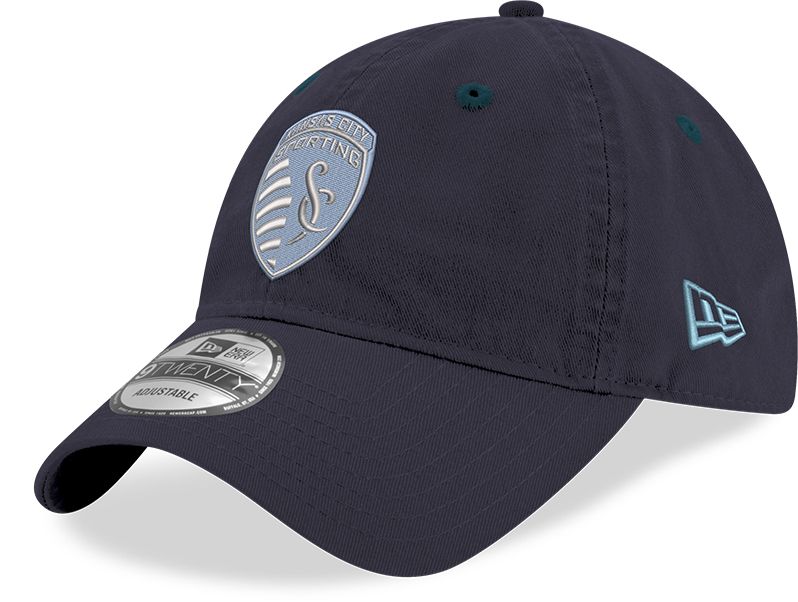 New Era Adult Sporting Kansas City 9Twenty 2024 Jersey Hook Away Adjustable Hat product image