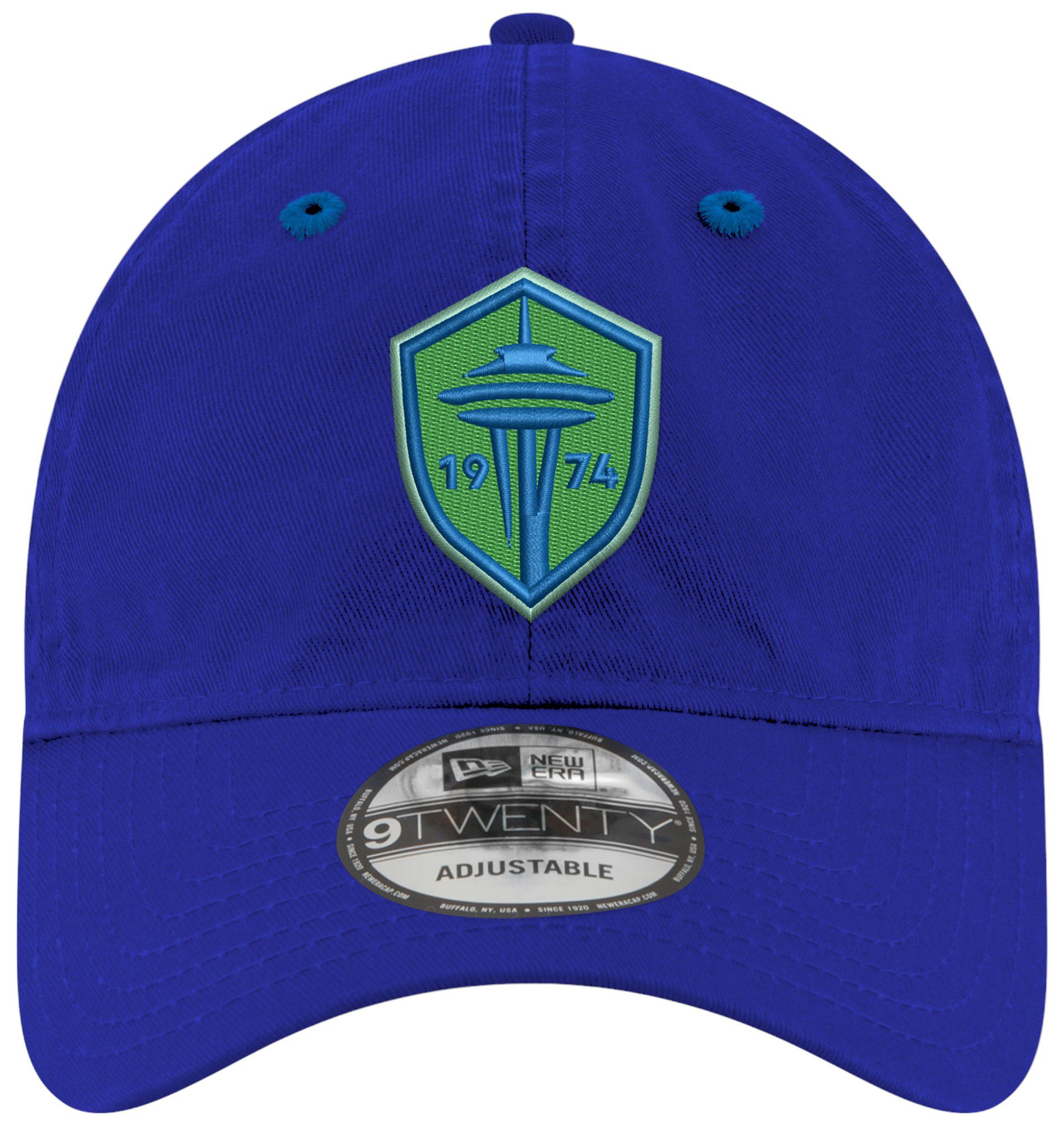 New Era Adult Seattle Sounders 9Twenty Logo Blue Adjustable Hat product image