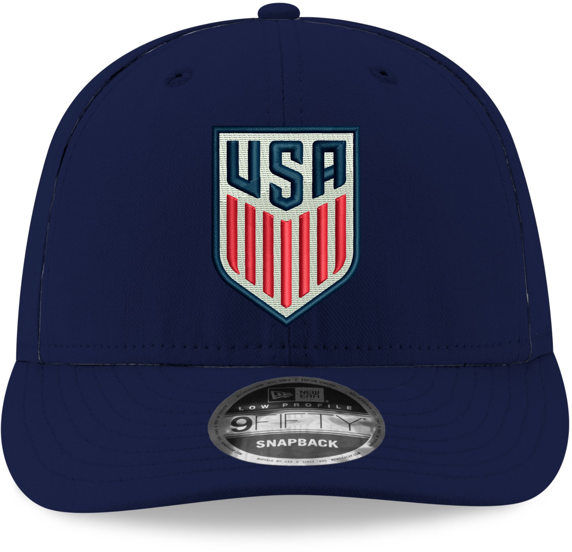 New Era Adult USMNT 9Fifty Low Profile Navy Adjustable Hat product image