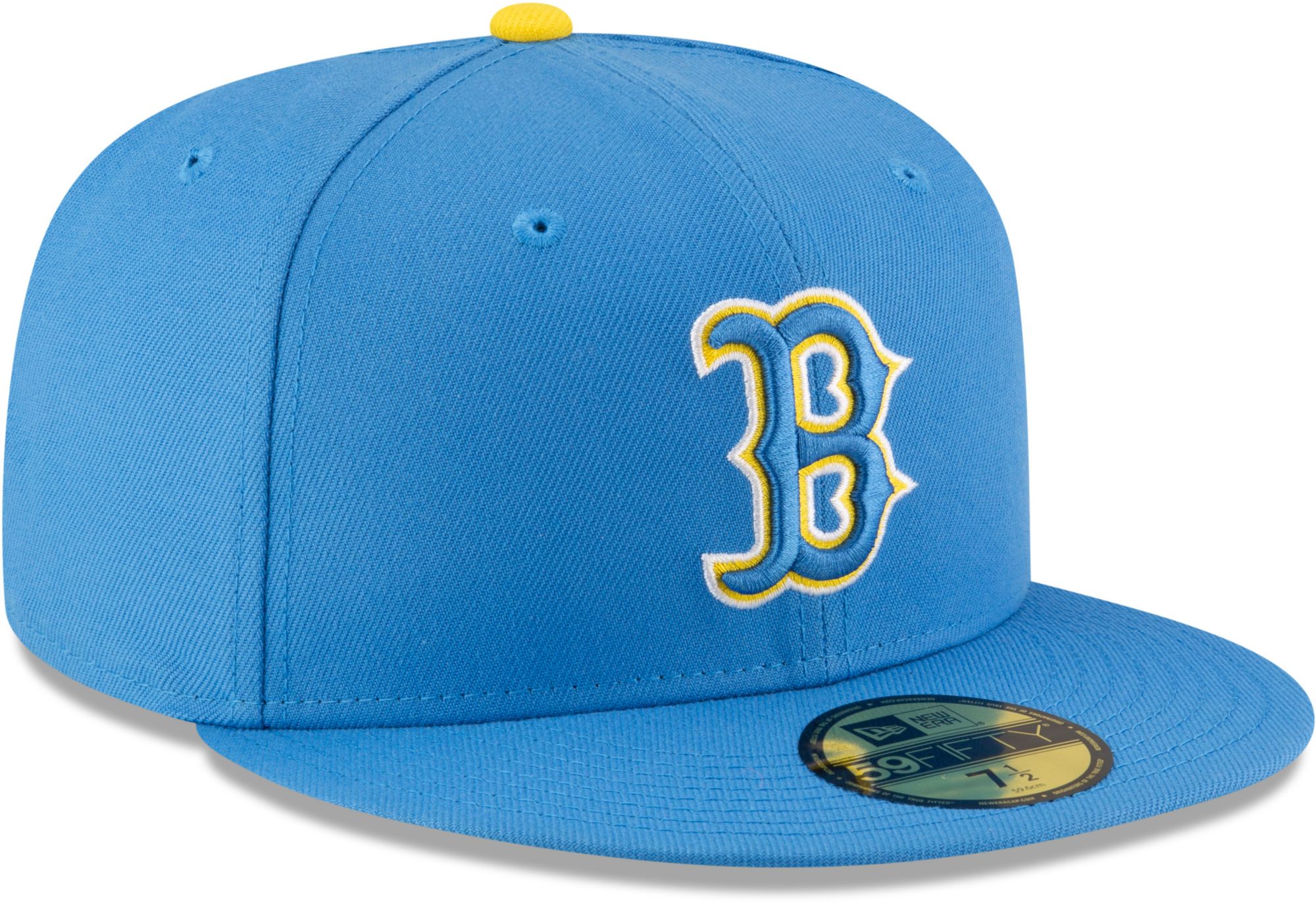 New Era Adult Boston Red Sox Light Blue 59Fifty Fitted Hat product image