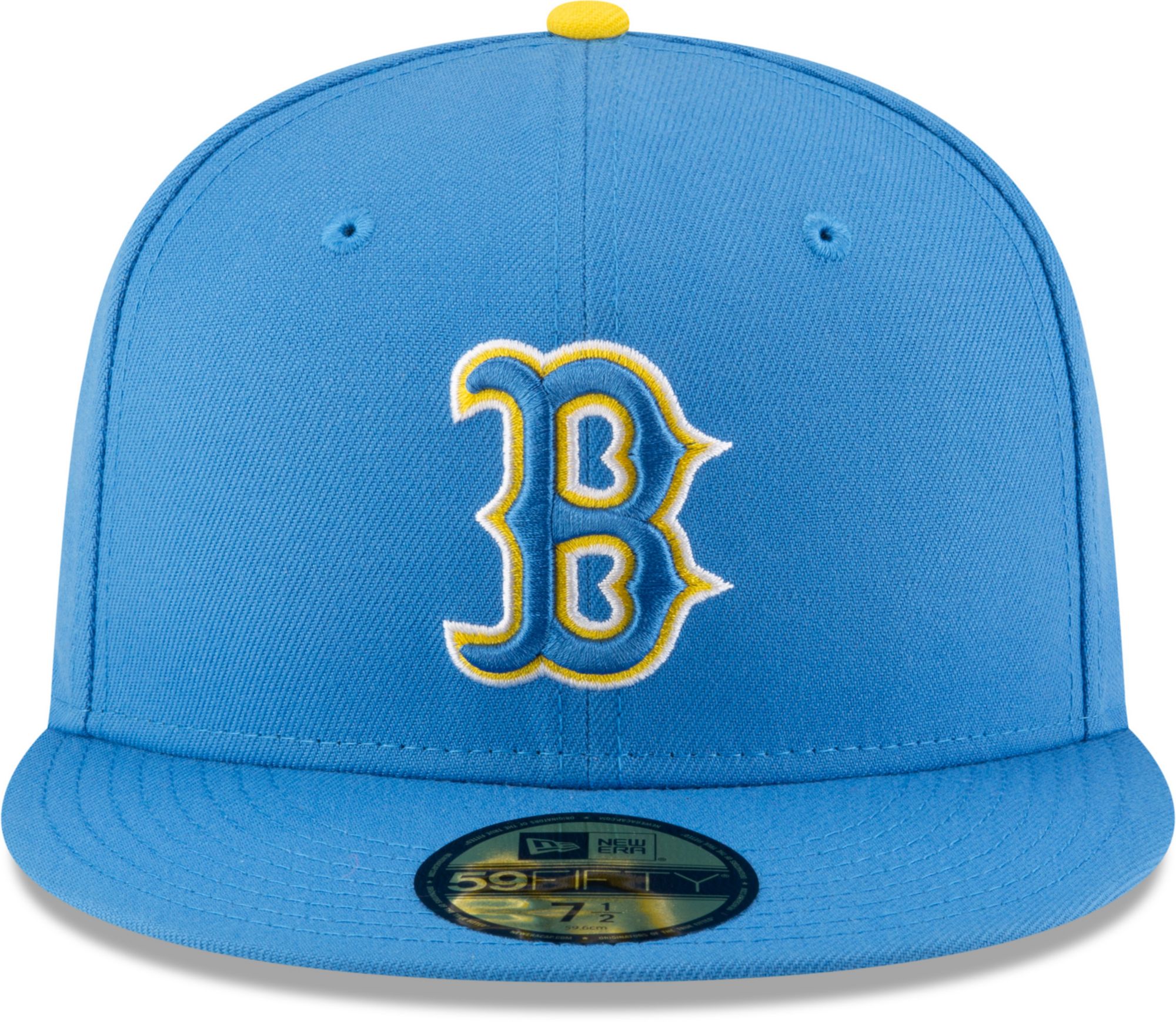 New Era Adult Boston Red Sox Light Blue 59Fifty Fitted Hat product image