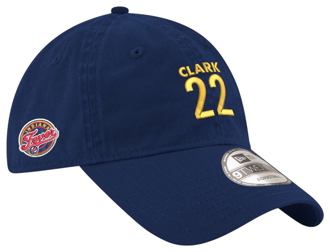 New Era Adult Indiana Fever Caitlin Clark #22 Navy Jumpwoman 9Twenty Adjustable Hat product image