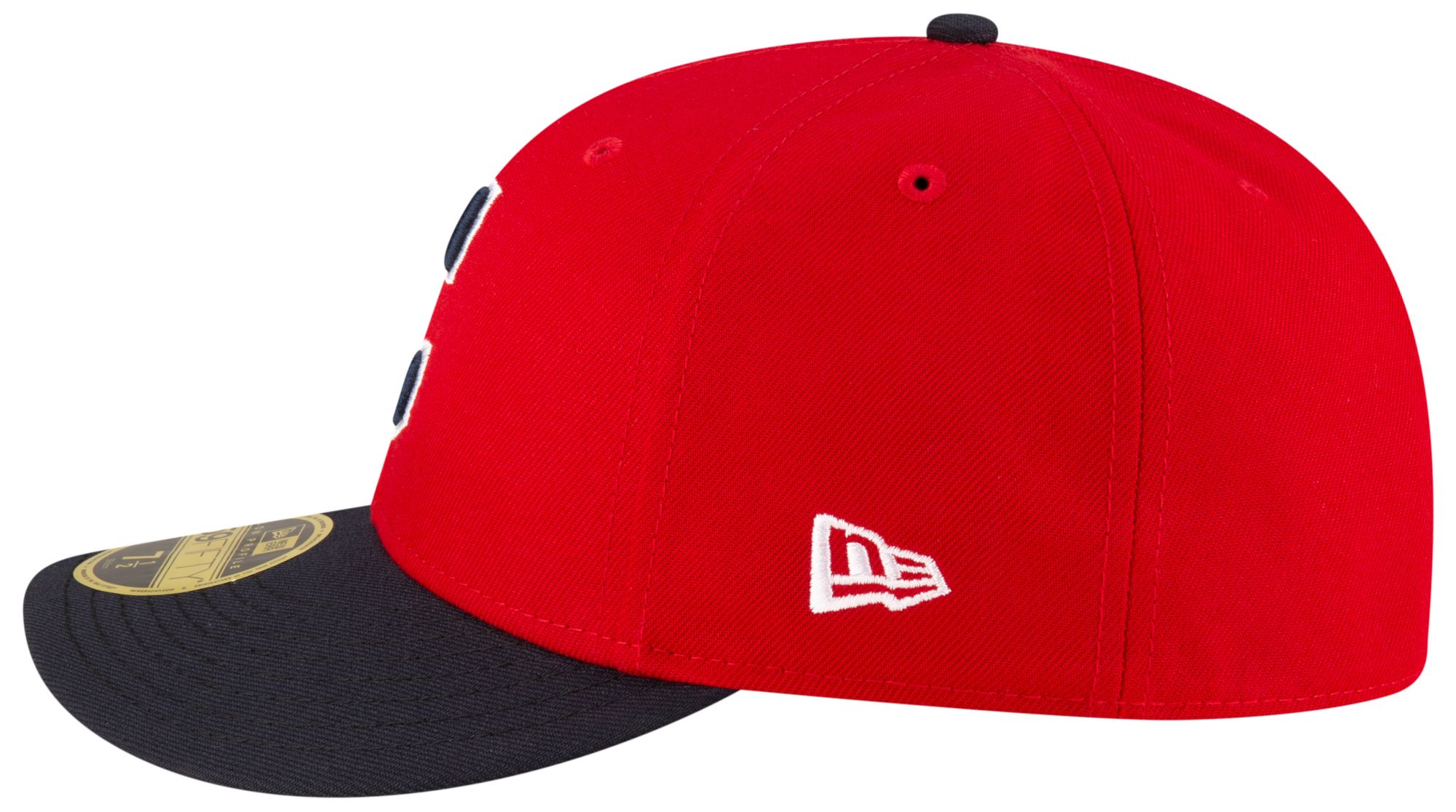 New Era Adult Cleveland Guardians Red Low Profile 59Fifty Fitted Hat product image