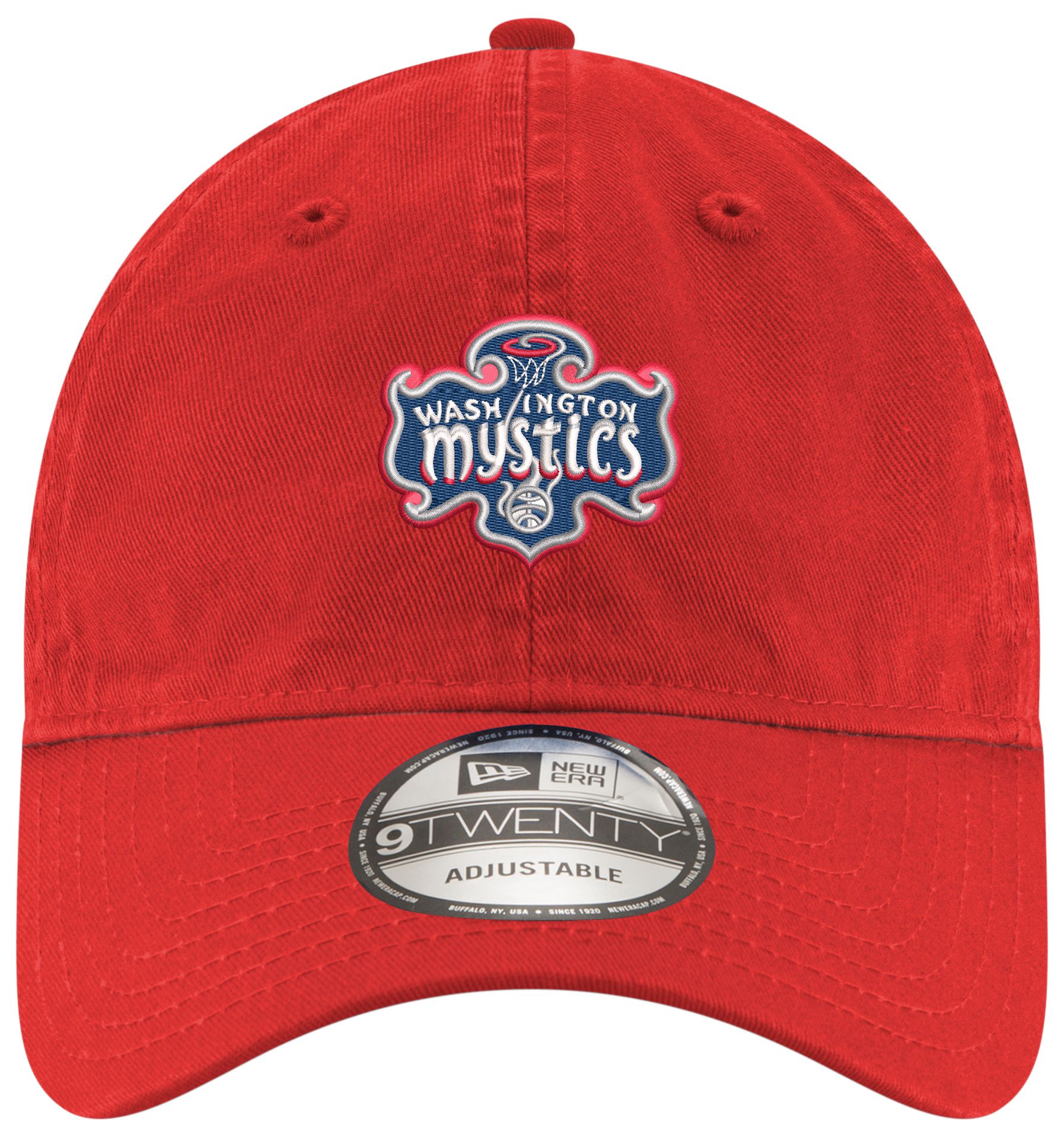 New Era Adult Washington Mystics Red 9Twenty Logo Adjustable Hat product image