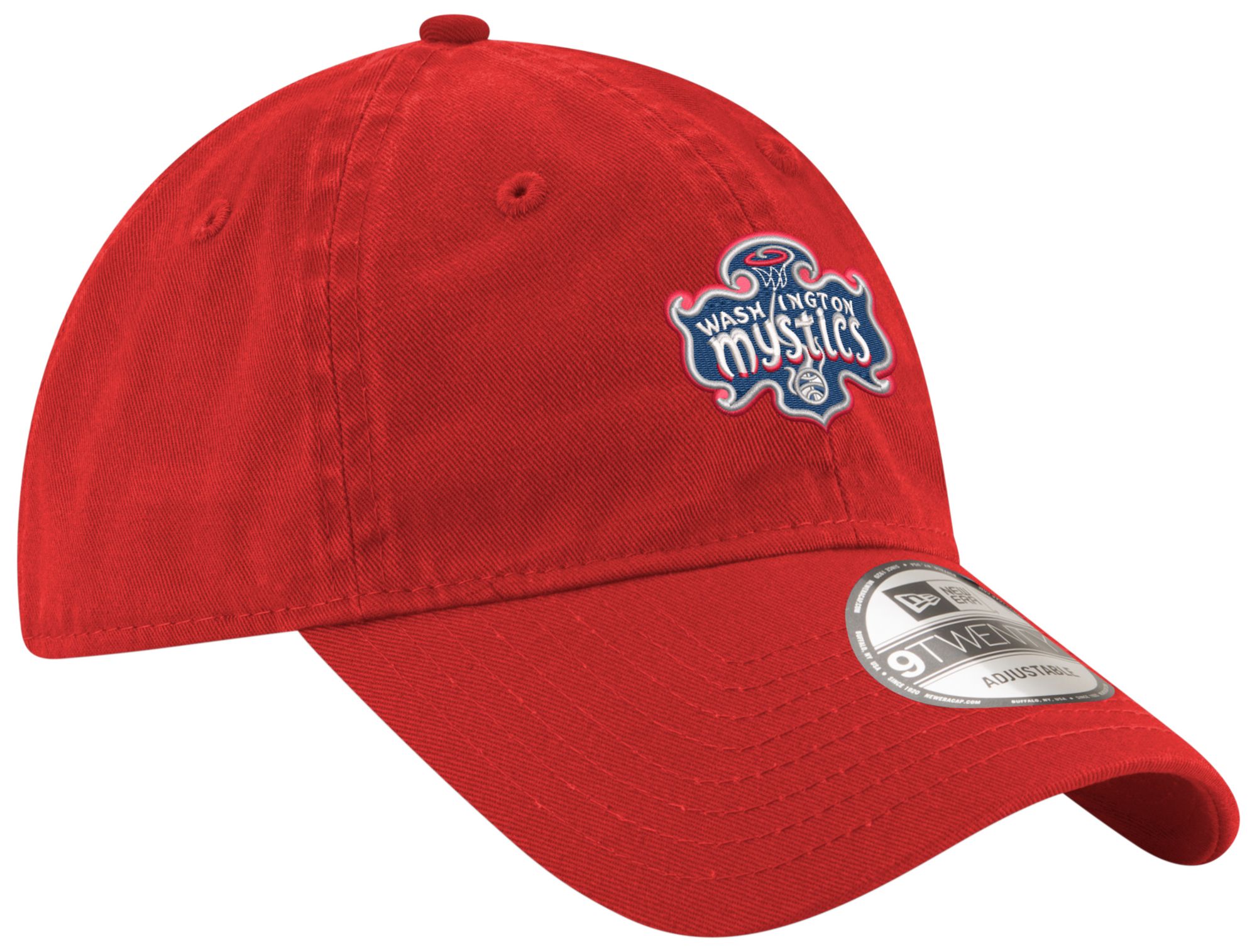 New Era Adult Washington Mystics Red 9Twenty Logo Adjustable Hat product image