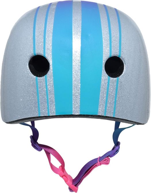Krash Youth Kustom Gradient Silver Bike Helmet product image