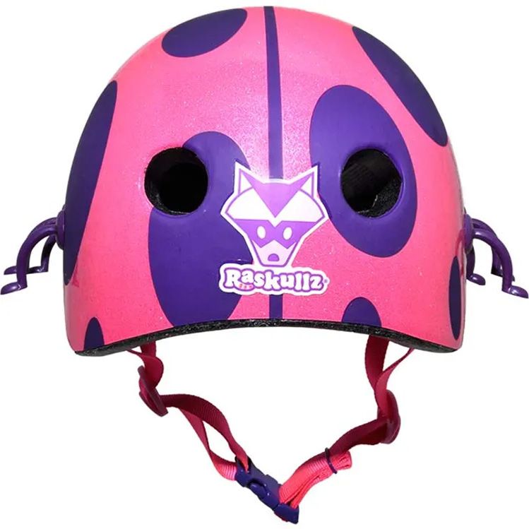Raskullz Youth Lady Bug Googly Bike Helmet product image