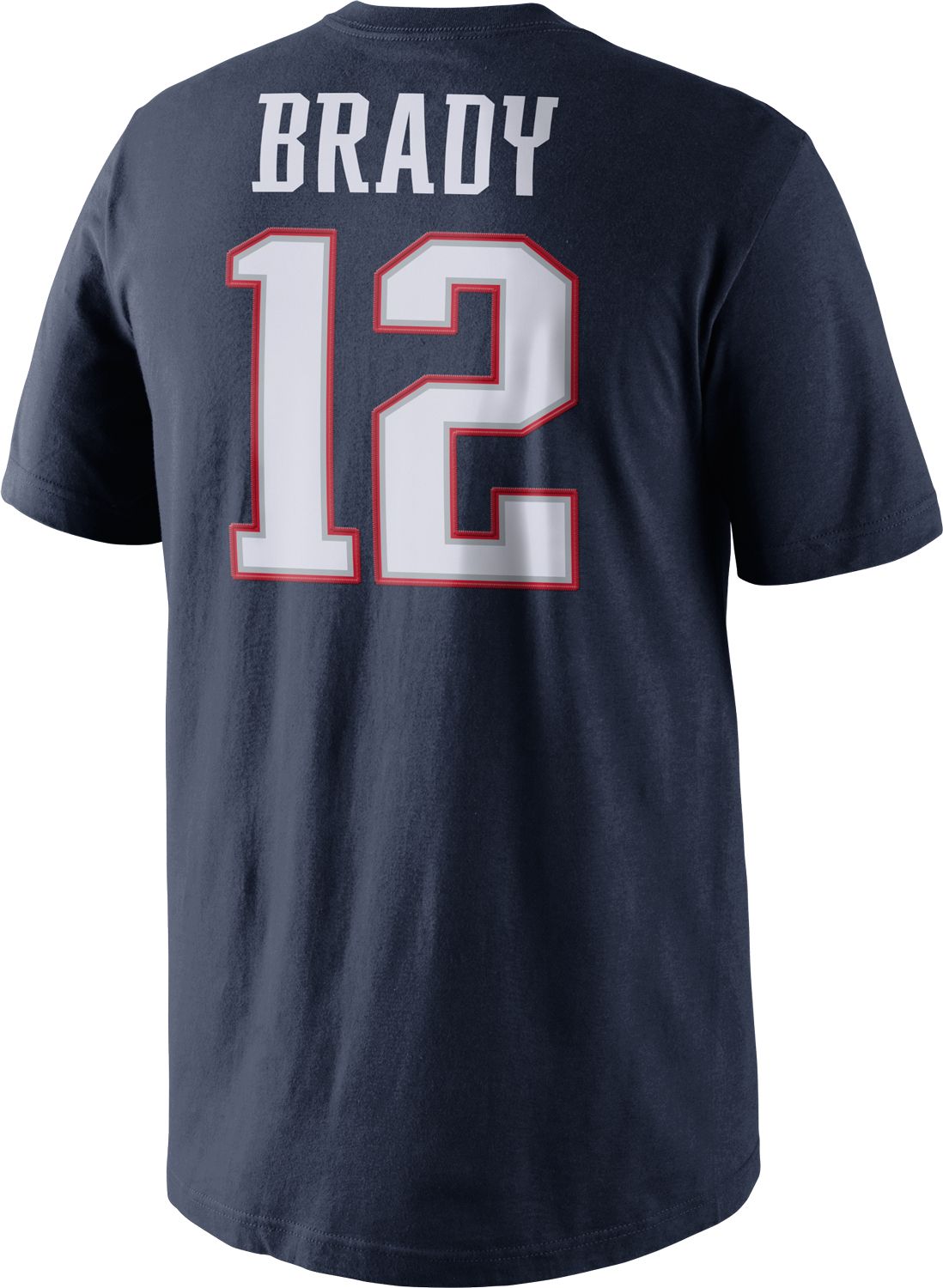 Nike Men's New England Patriots Tom Brady #12 Pride Navy T-Shirt product image