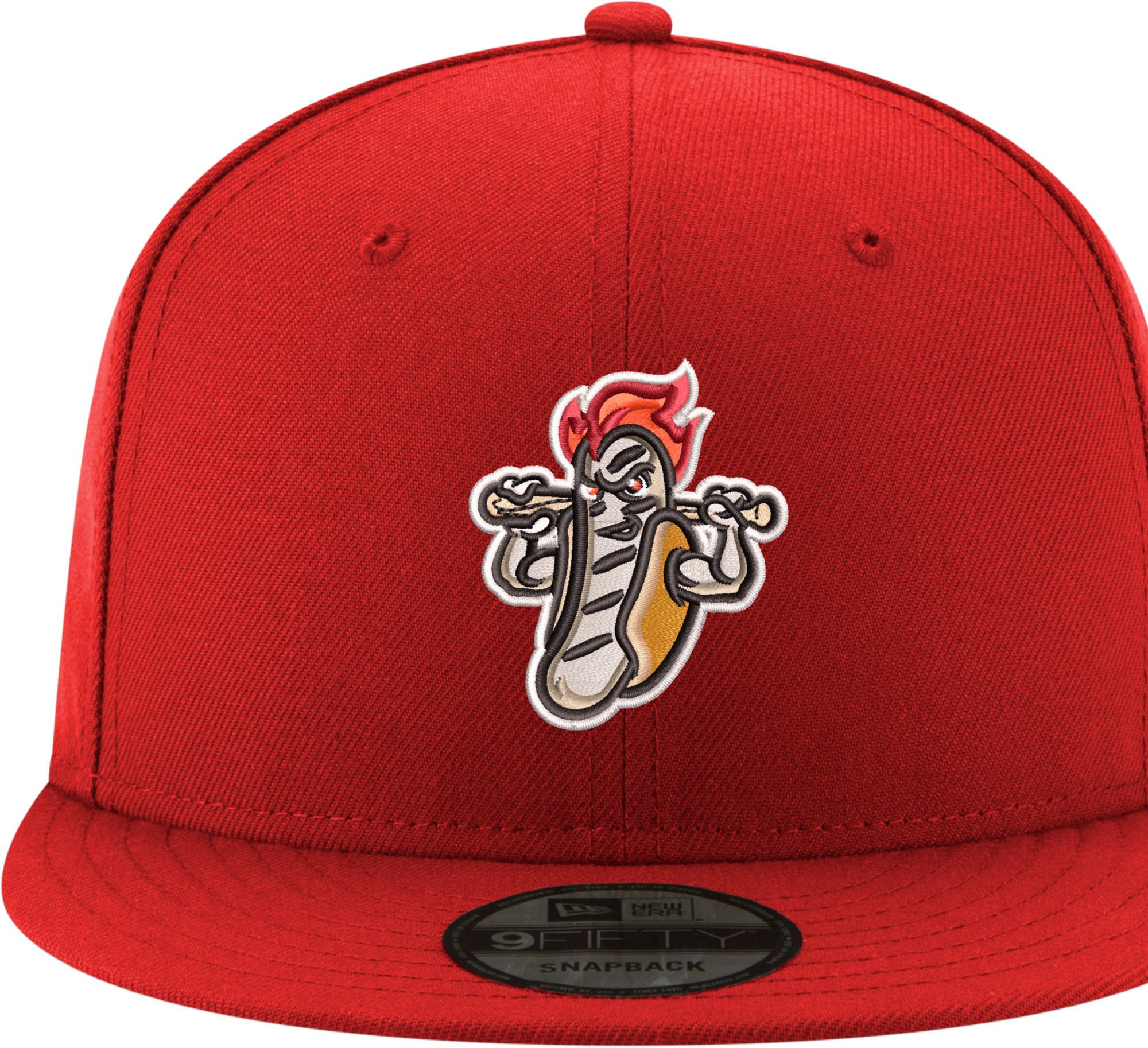 New Era Adult Rochester Red Wings Red White Hots 9Fifty Hat product image