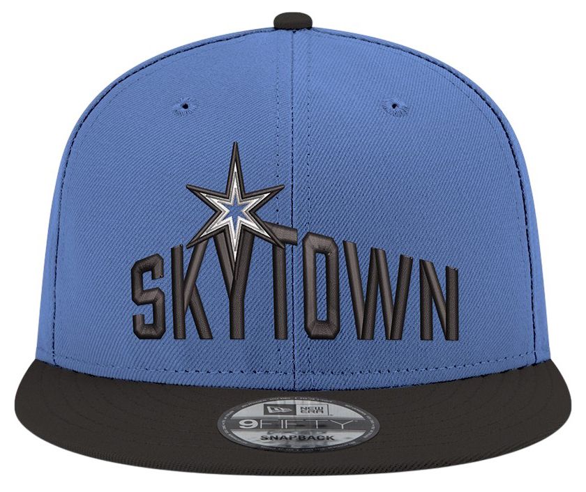 New Era Men's Chicago Sky Light Blue Wordmark Rebel 9Fifty Adjustable Hat product image