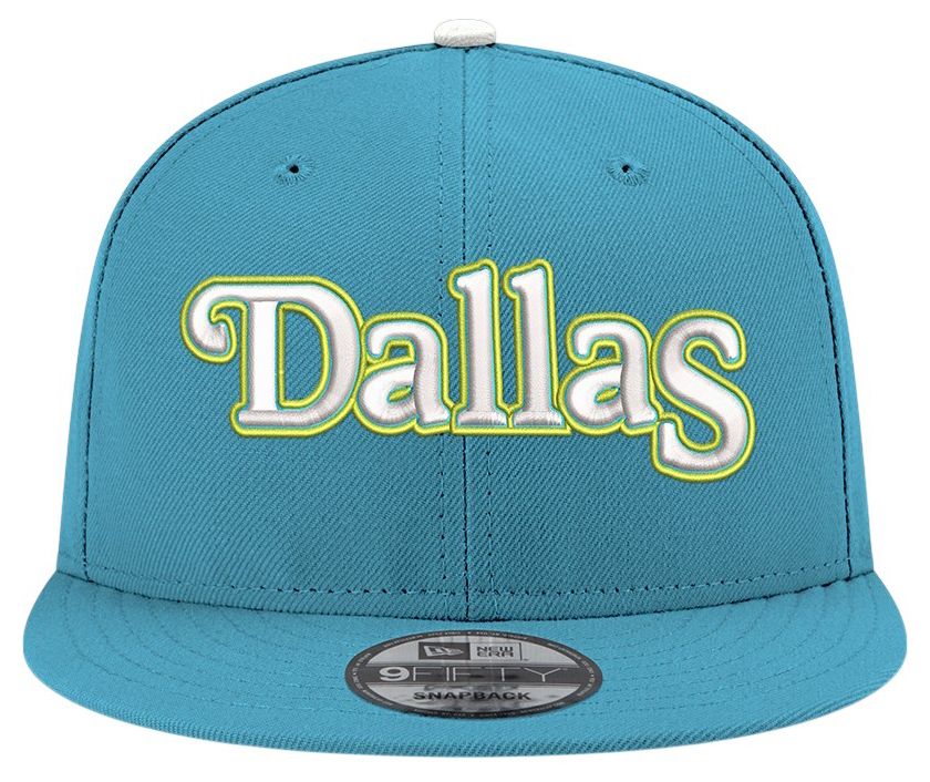 New Era Men's Dallas Wings Blue Wordmark Rebel 9Fifty Adjustable Hat product image